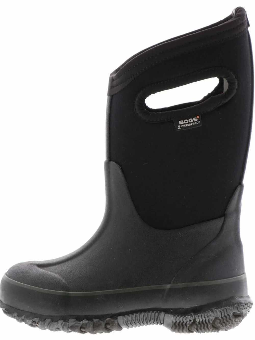 BOGS Kids' Classic High Handles Boot - Black , -30 degrees rated Size 4